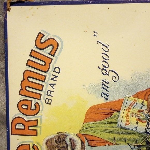 Vintage Uncle Remus Syrup Metal Advertisement Sign - Picture 7 of 11